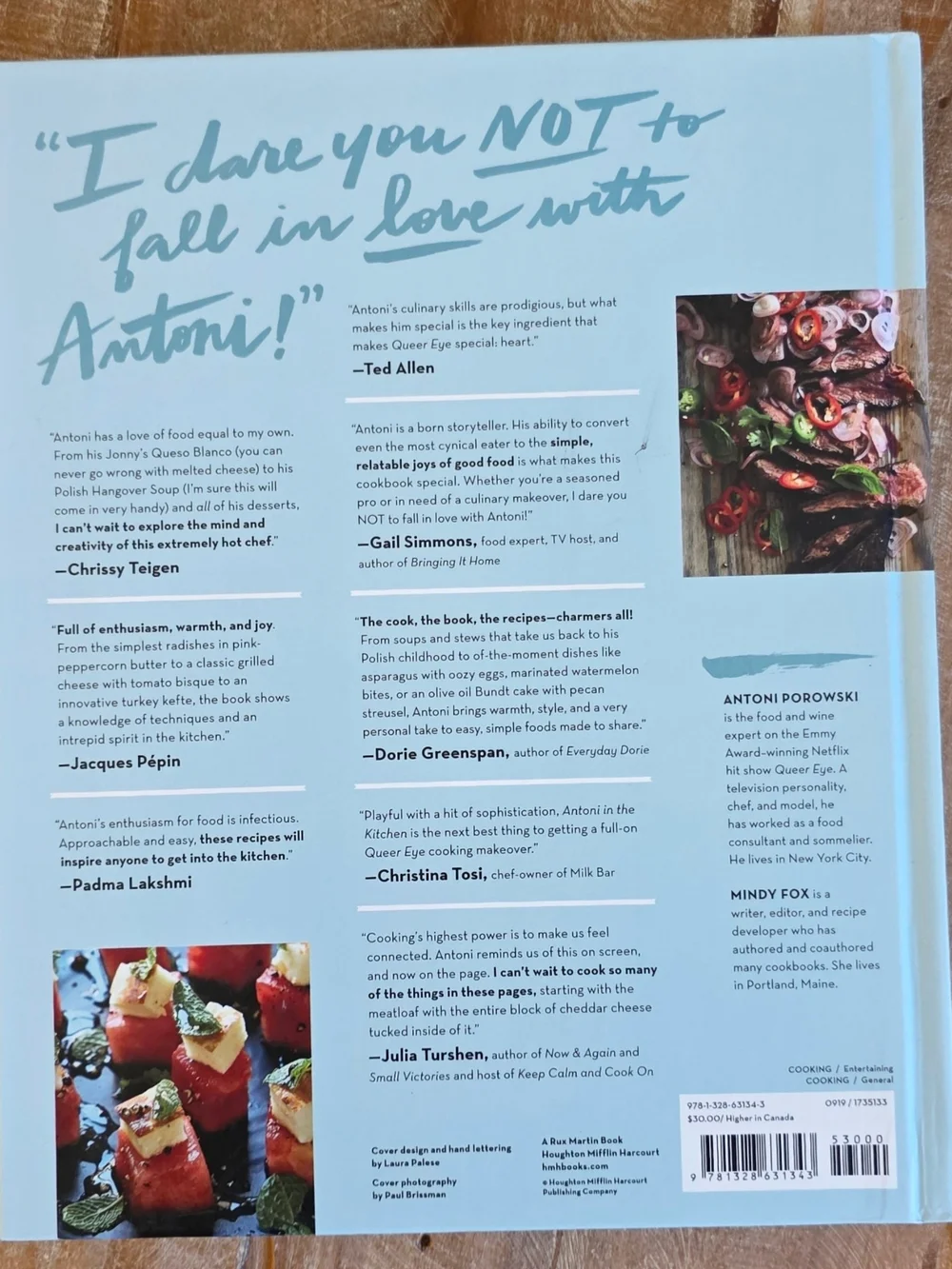 Antoni Porowski Signed Cookbook - 